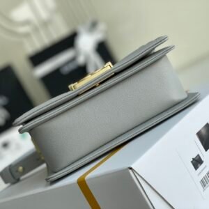 Ch@nel Boy Bag-Caviar-20CM