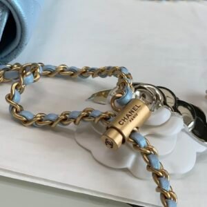 Ch@nel Flap Bag-13*19*6CM