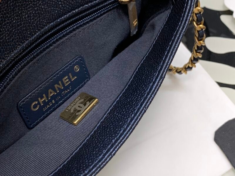 Ch@nel Flap Bag-13*19*6CM