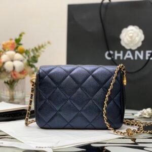Ch@nel Flap Bag-13*19*6CM