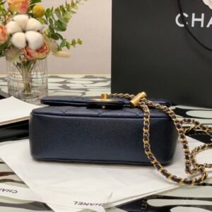 Ch@nel Flap Bag-13*19*6CM