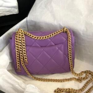 Ch@nel Flap Bag-18×12×5CM