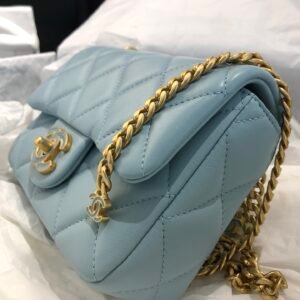 Ch@nel Flap Bag-18×12×5CM