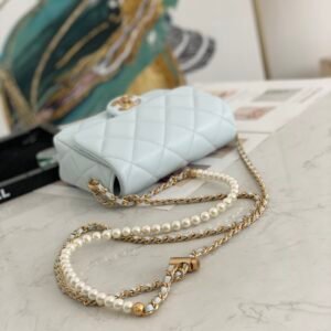 Ch@nel Flap Bag-13*19*6CM