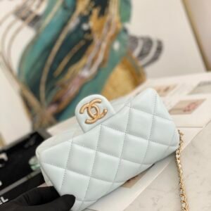 Ch@nel Flap Bag-13*19*6CM