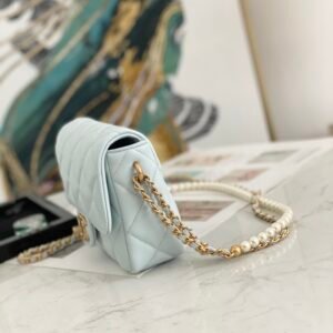 Ch@nel Flap Bag-13*19*6CM