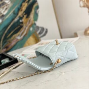 Ch@nel Flap Bag-13*19*6CM