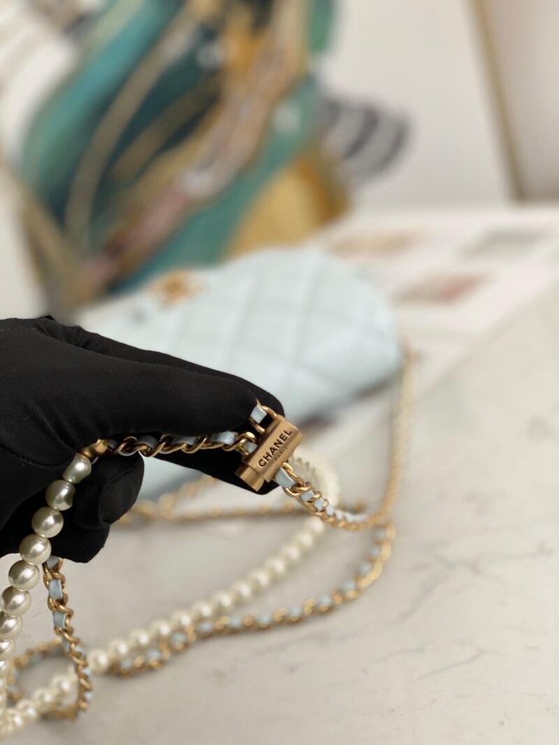 Ch@nel Flap Bag-13*19*6CM