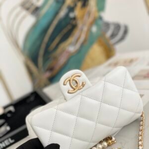 Ch@nel Flap Bag-13*19*6CM