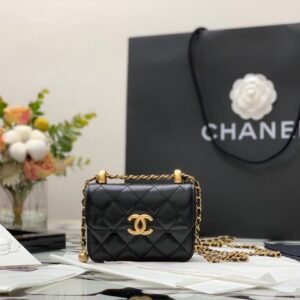 reyt-043353ewrwe_1_.jpg Ch@nel Quilted Pearl Crush Clutch With Chain Bag-12*9*2CM