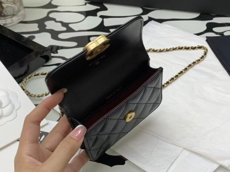 reyt-043353ewrwe_8_.jpg Ch@nel Quilted Pearl Crush Clutch With Chain Bag-12*9*2CM