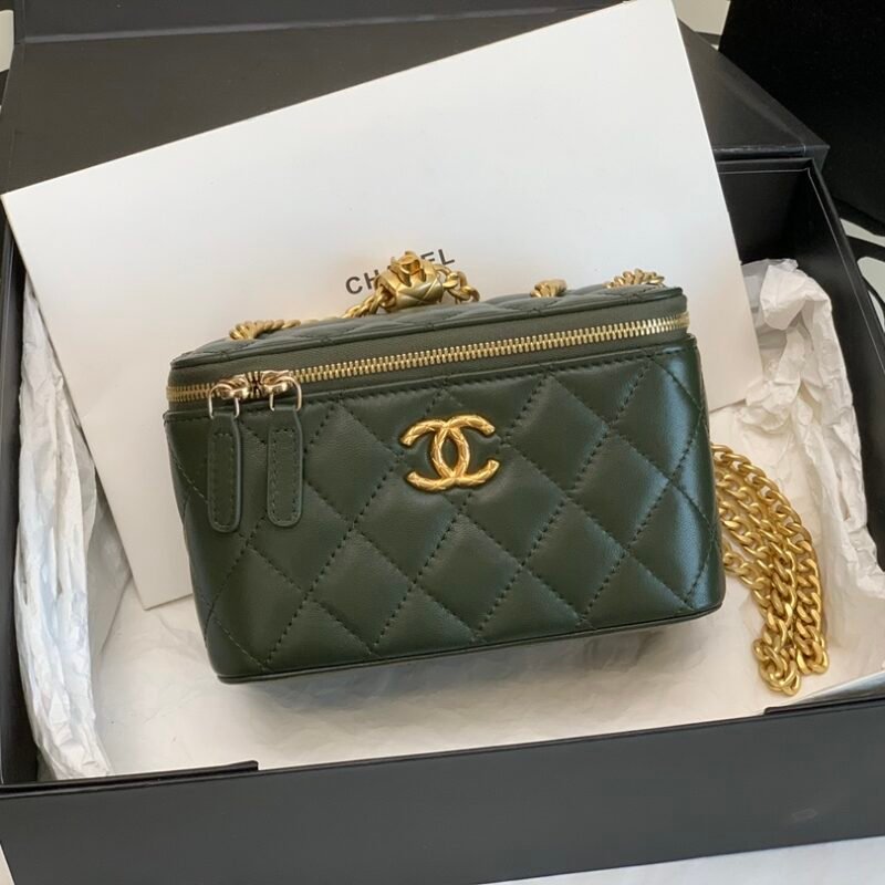 Ch@nel Cosmetic Bag-8.5*11*7CM