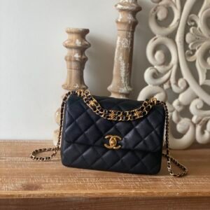 Ch@nel Flap Bag-13*20*9.5CM