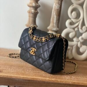 Ch@nel Flap Bag-13*20*9.5CM