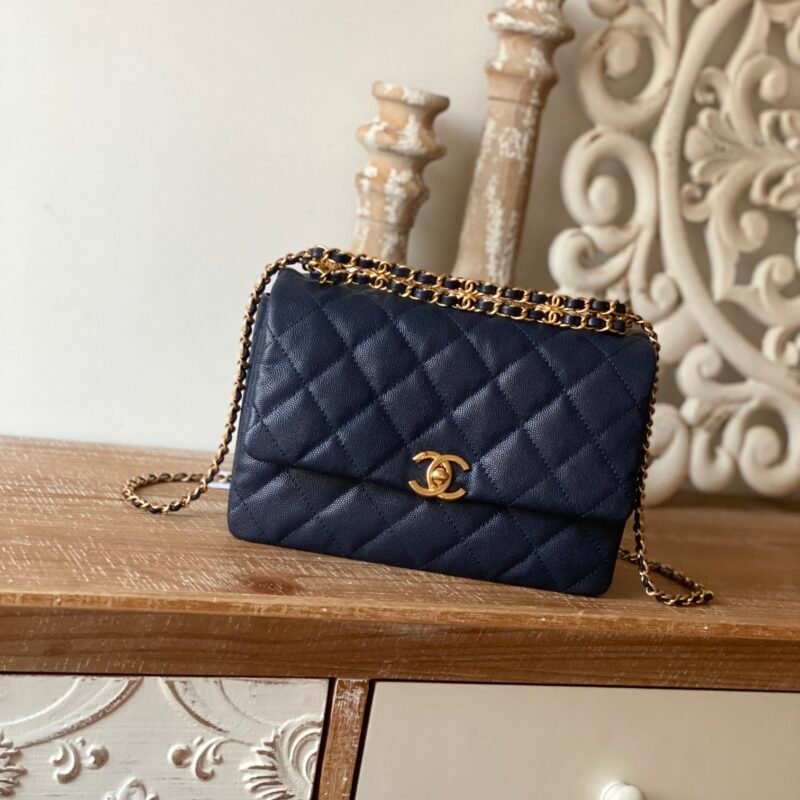 Ch@nel Flap Bag-16*23*11.5CM