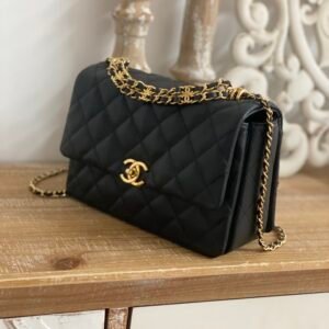 Ch@nel Flap Bag-16*23*11.5CM