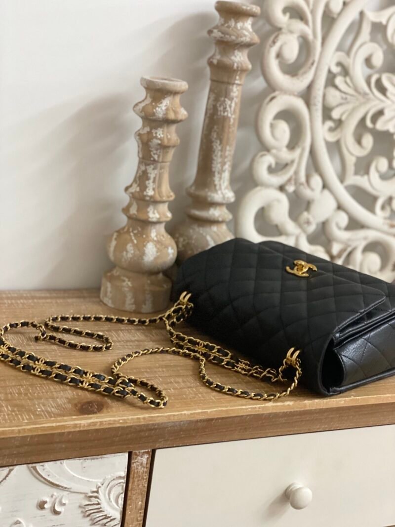 Ch@nel Flap Bag-16*23*11.5CM