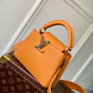 Louis Vuitton Mini Capucines Handlebag-M21168-21*14*8CM