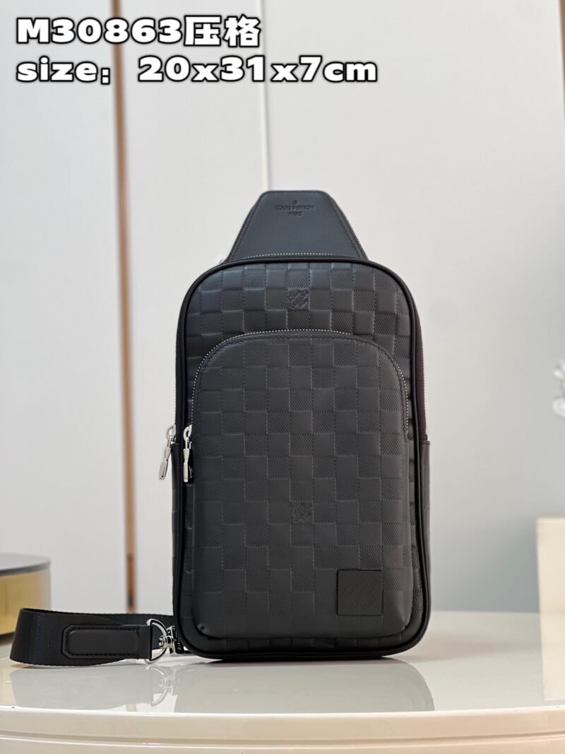 Louis Vuitton Damier Infini Avenue Bag-N45303-20 *31 x*17CM