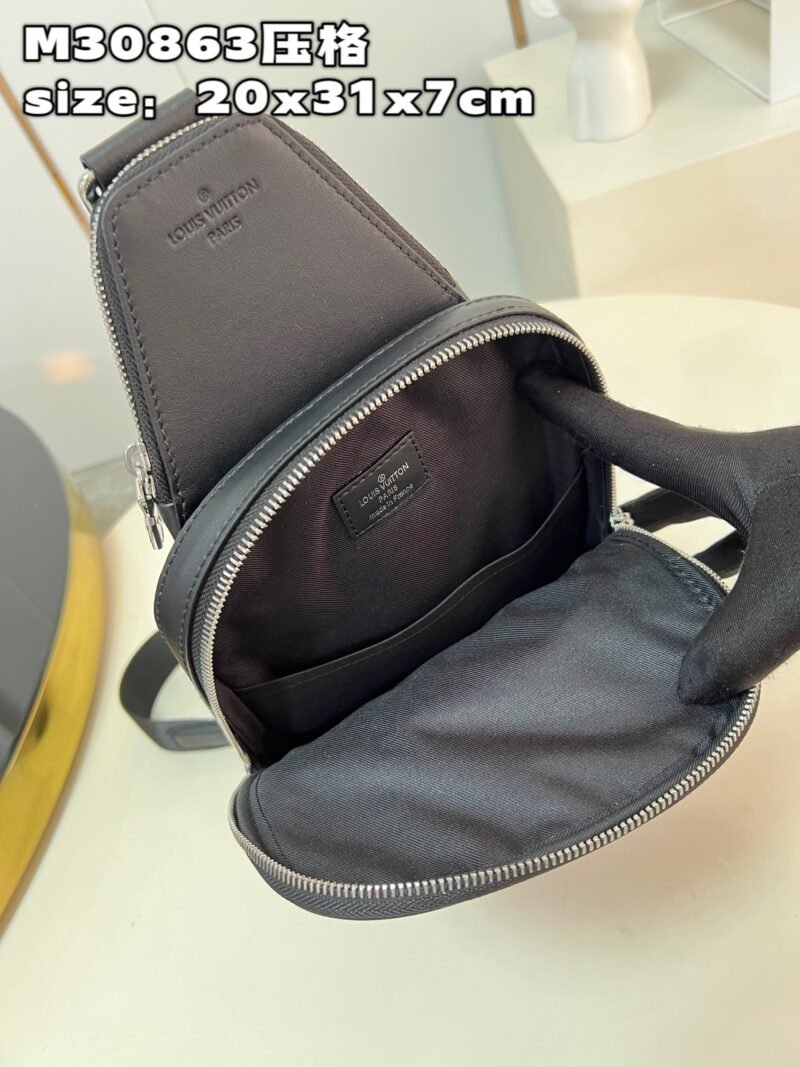 Louis Vuitton Damier Infini Avenue Bag-N45303-20 *31 x*17CM