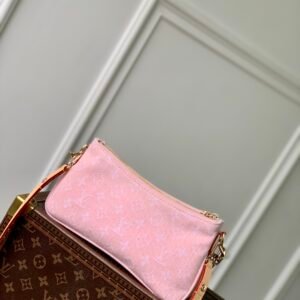 Louis Vuitton Liv Pochette Monogram Denim Bag -M14159-13.5 x 6.5 x 24.5CM