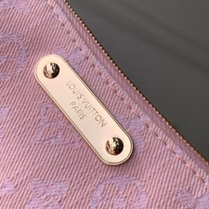 Louis Vuitton Liv Pochette Monogram Denim Bag -M14159-13.5 x 6.5 x 24.5CM