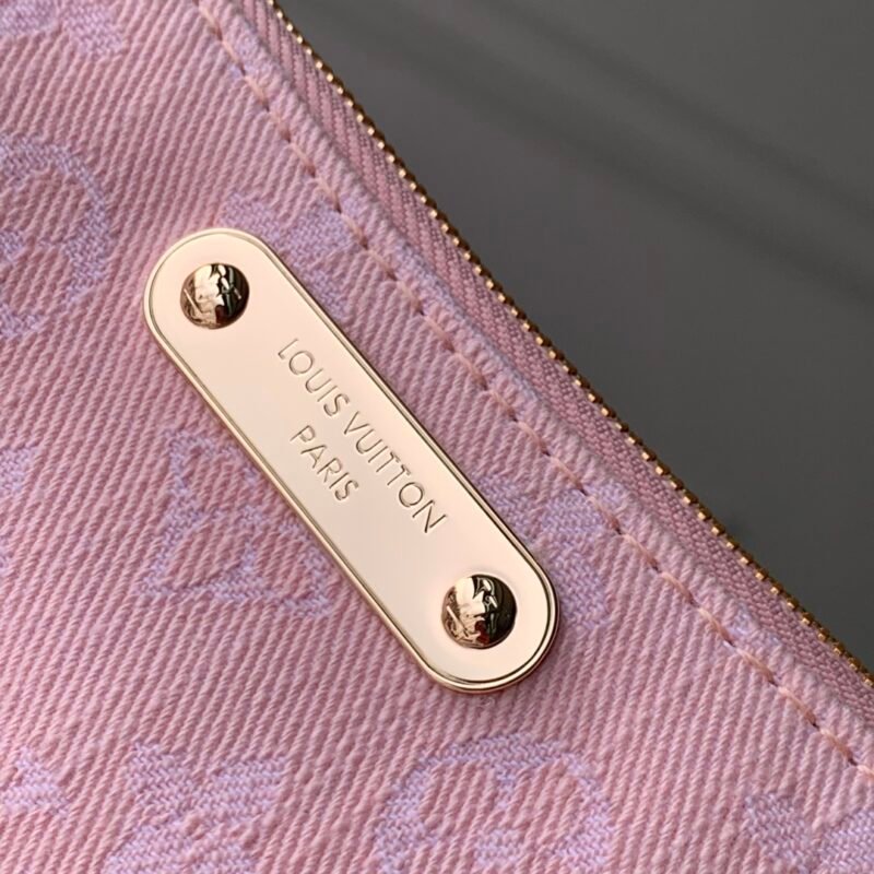 Louis Vuitton Liv Pochette Monogram Denim Bag -M14159-13.5 x 6.5 x 24.5CM