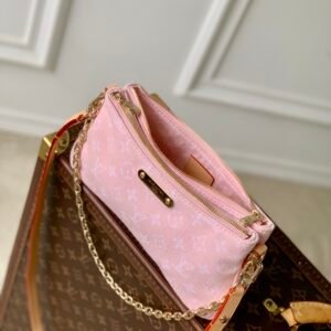 Louis Vuitton Liv Pochette Monogram Denim Bag -M14159-13.5 x 6.5 x 24.5CM