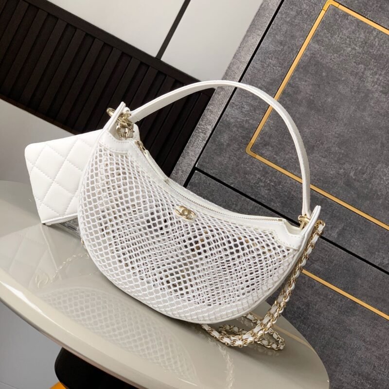 Ch@nel 2025SS Clutch With Chain Bag-15x22x6CM