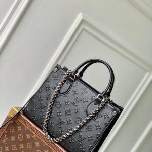 Louis Vuitton OnTheGo Monogram Bold Handbag-M14576-19 x 11.5 x 25CM