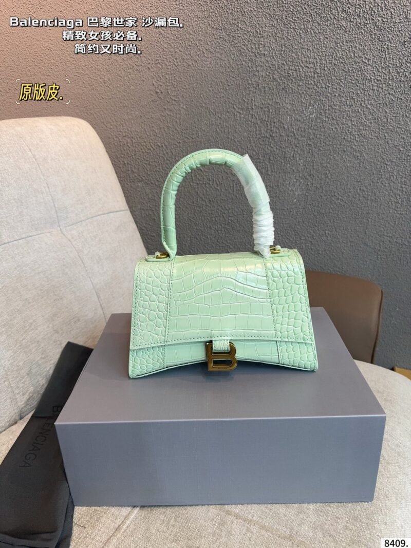 Balenciaga underarm hourglass bag