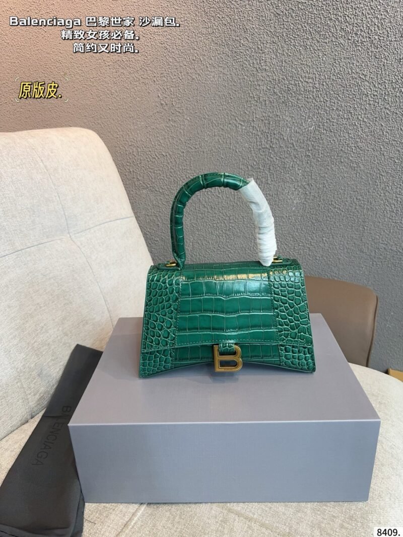 Balenciaga underarm hourglass bag