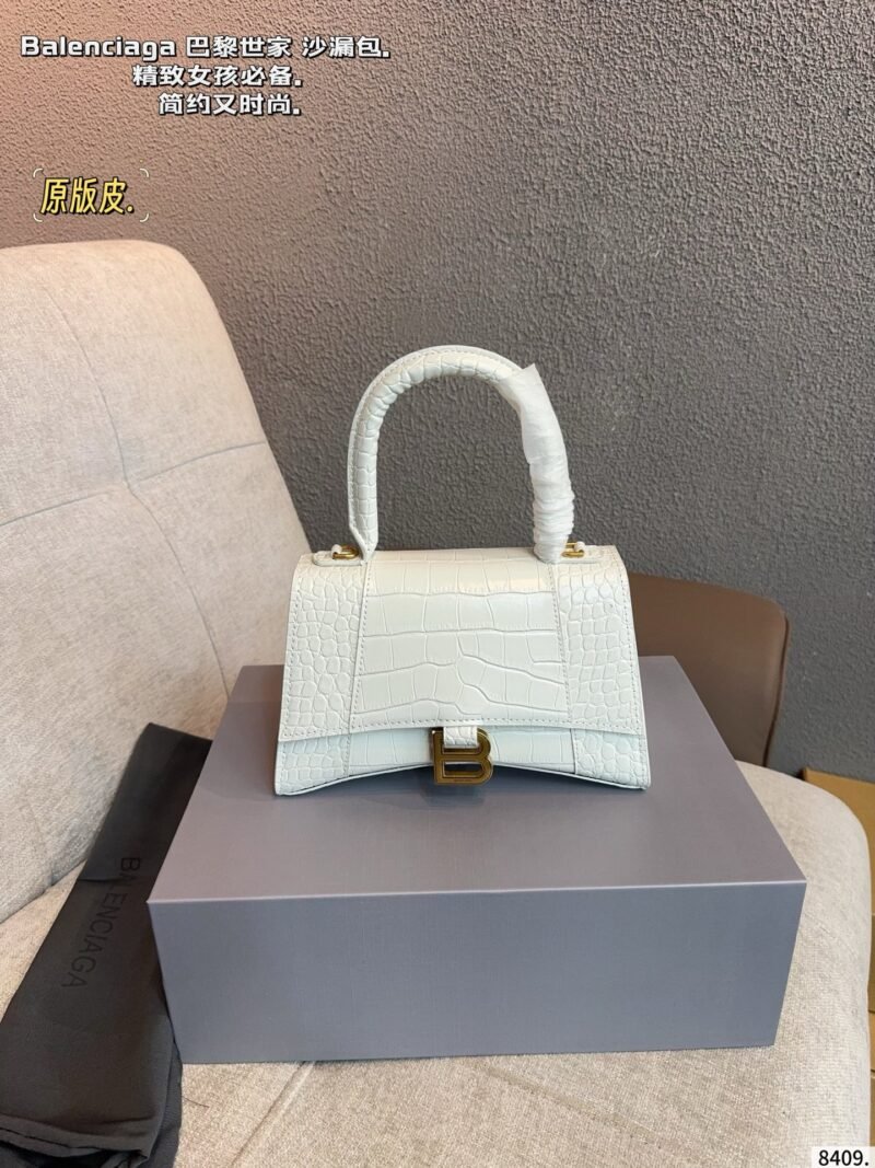 Balenciaga underarm hourglass bag