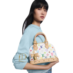 LOUIS VUITTON MURAKAMI LV X TM ALMA BB M13078 (23.5*17.5*11.5cm)