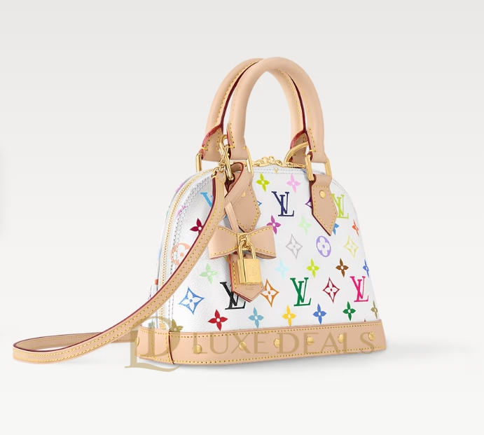 LOUIS VUITTON MURAKAMI LV X TM ALMA BB M13078 (23.5*17.5*11.5cm)