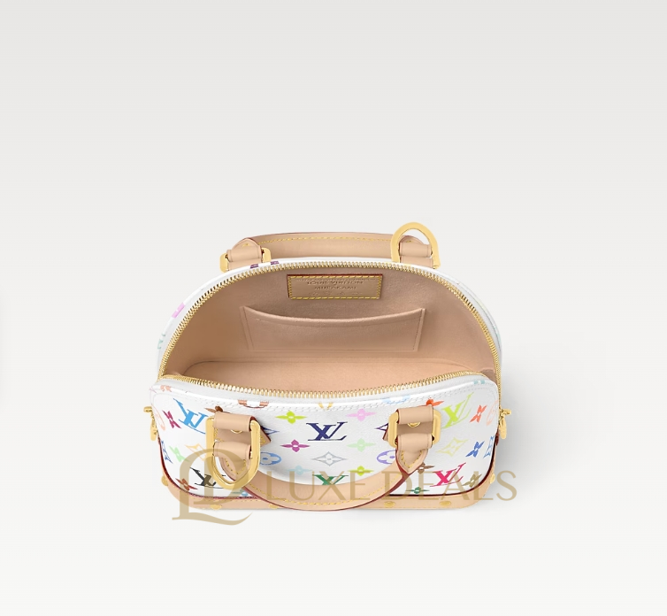 LOUIS VUITTON MURAKAMI LV X TM ALMA BB M13078 (23.5*17.5*11.5cm)