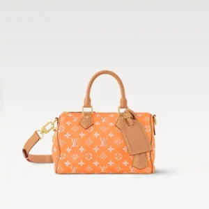 LOUIS VUITTON SPEEDY P9 BANDOULIÈRE 25 M24437(25*15*15cm) Summer Peach