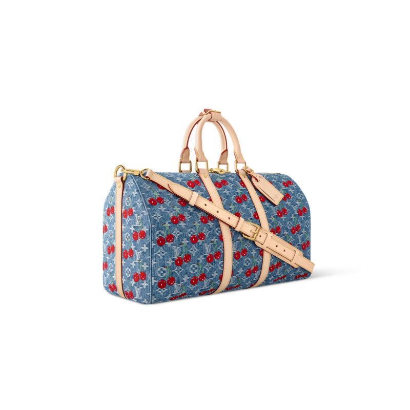 画板-7.jpg LOUIS VUITTON MURAKAMI LV X TM KEEPALL BANDOULIÈRE 45 M13875 (45*27*20cm)
