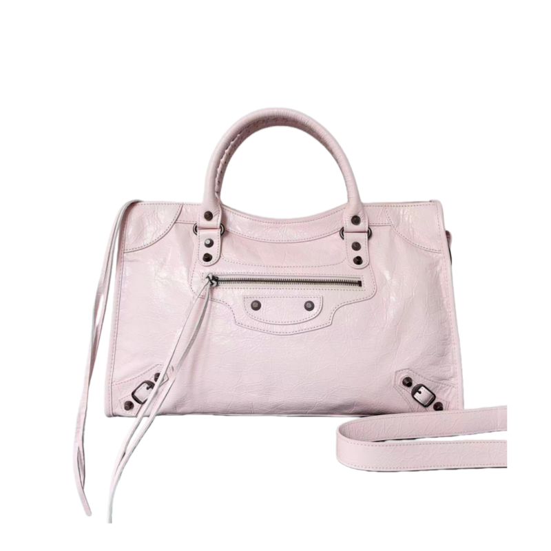 Balenciaga Women’s Le City Bag in Light Pink (2 sizes)