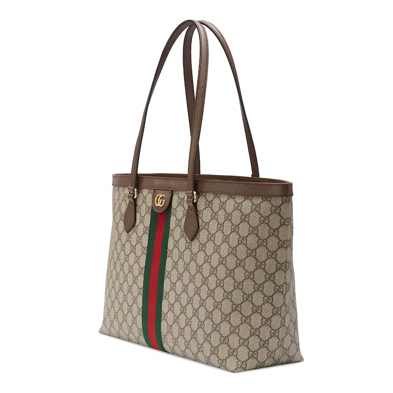 GUCCI OPHIDIA GG MEDIUM TOTE