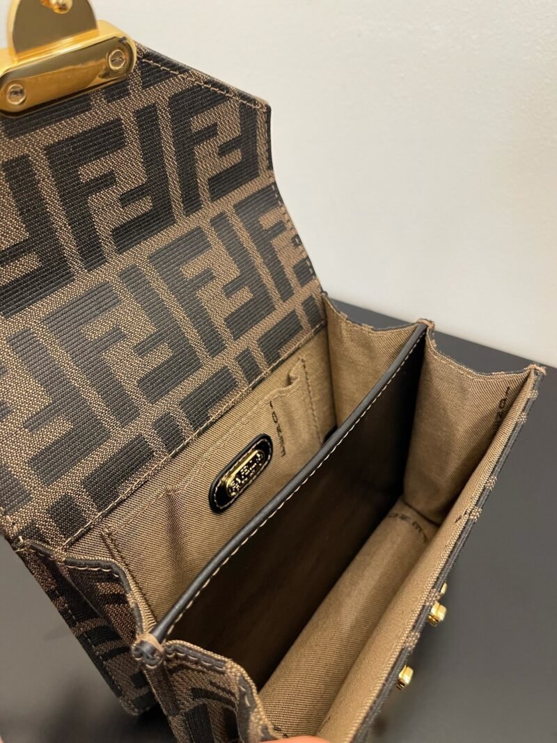 Fendi Vintage Handbags-14.5x12x7CM