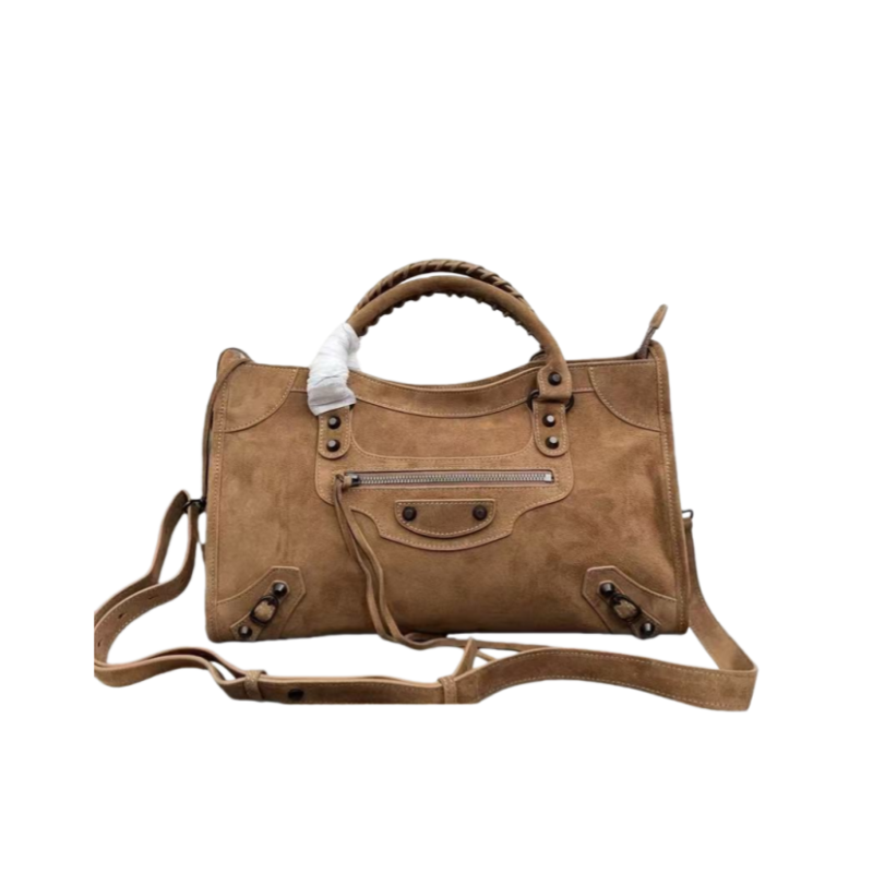 9b8c6954a4c6f76e2a69b0b92d361595_副本.png Balenciaga Le City Bag in Suede Brown (38*25*14cm)