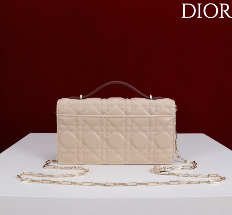 Dior My Dior Mini Bag Two-Tone Cannage Lambskin