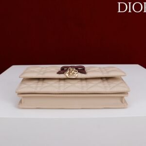 Dior My Dior Mini Bag Two-Tone Cannage Lambskin
