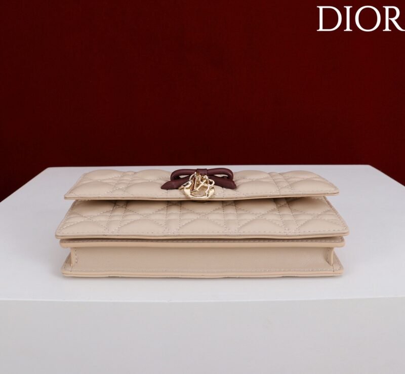 Dior My Dior Mini Bag Two-Tone Cannage Lambskin