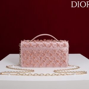 DIOR Mini My Dior Bag – Pink Satin