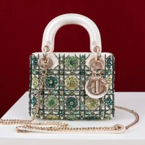 DIOR lady dior-tas Flower Cannages Calfskin