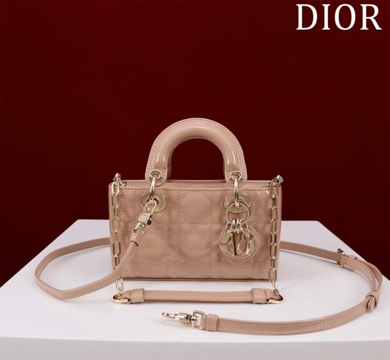 DIOR Micro Lady D-Joy Bag Cannage Patent