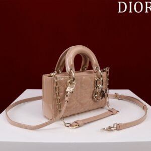 DIOR Micro Lady D-Joy Bag Cannage Patent