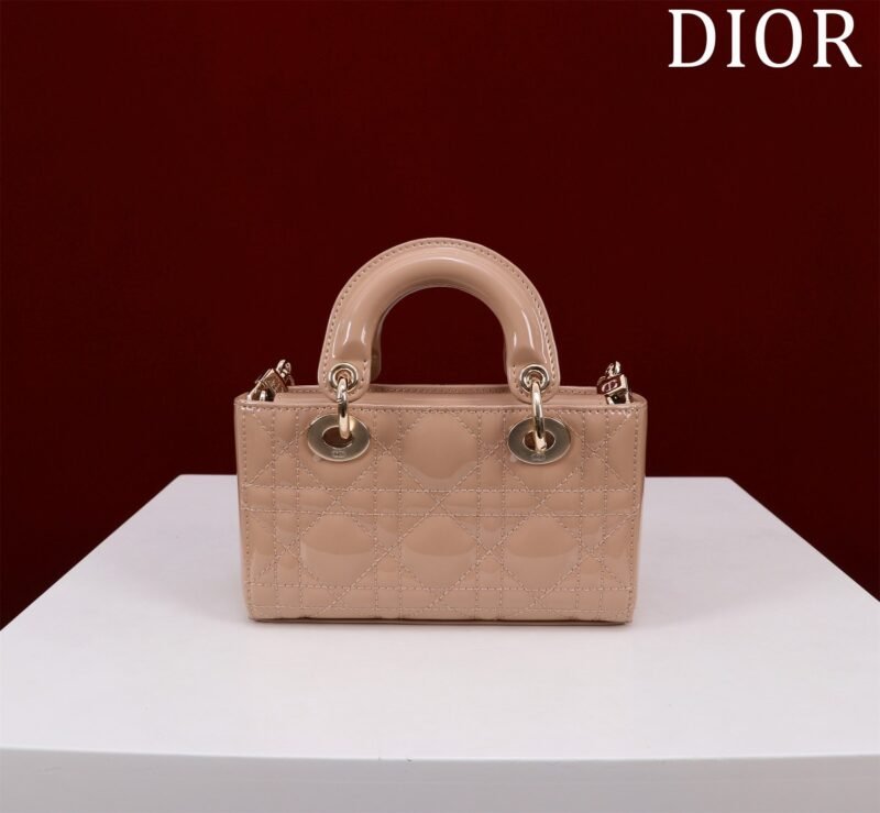 DIOR Micro Lady D-Joy Bag Cannage Patent